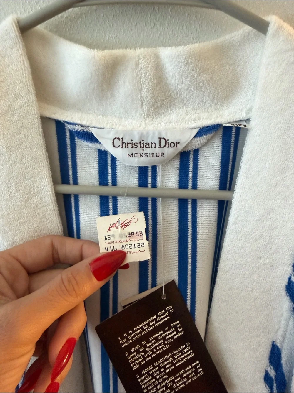 Dior classic robe